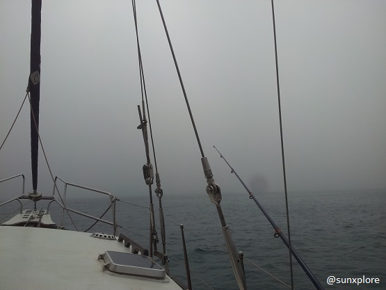 Brouillard en mer
