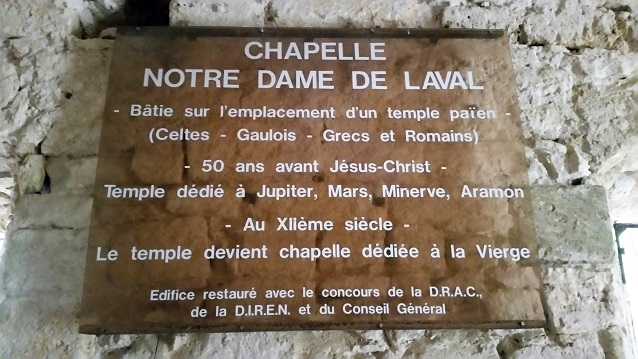La chapelle Notre Dame De Laval - Une randonnée à Collias