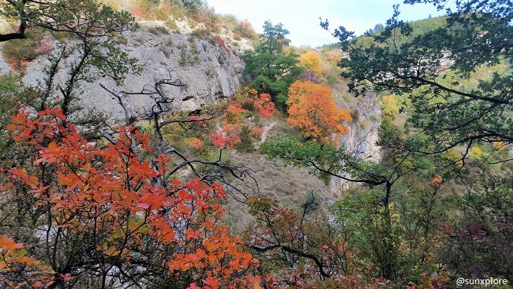 Les couleurs de l'automne dans le Vercors