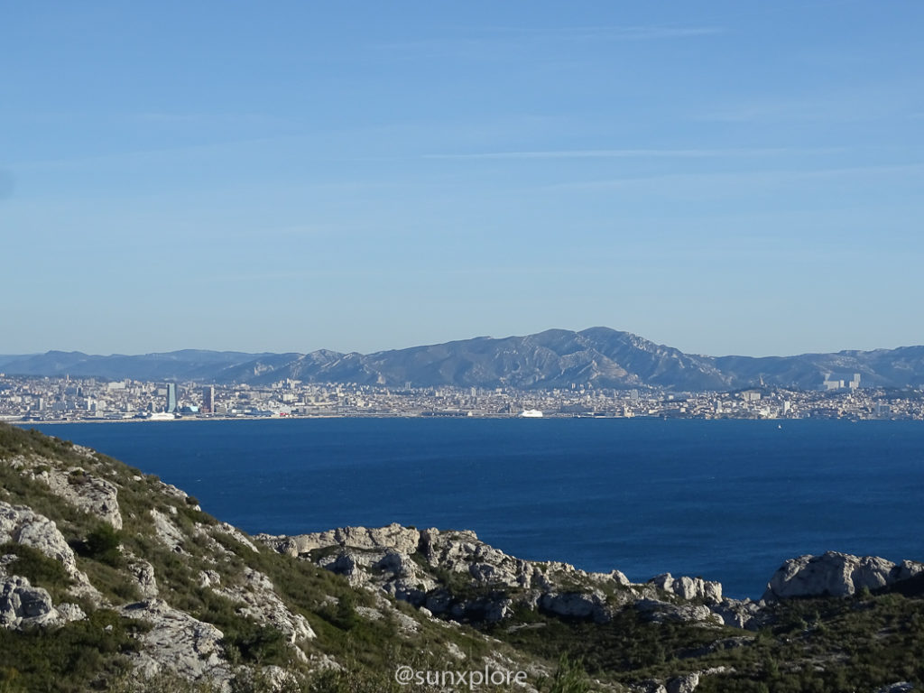 Un des plus beaux points de vue sur Marseille, les îles et les calanques