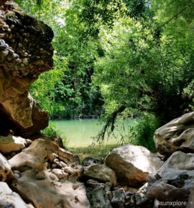 La rivière à bagnols sur cèze