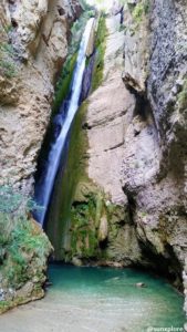 La chute de la druise dans la drôme