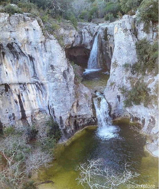 Une des plus belles cascade d’Ardèche