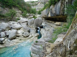 Baignade et farnienté au coueur des gorges de la méouge